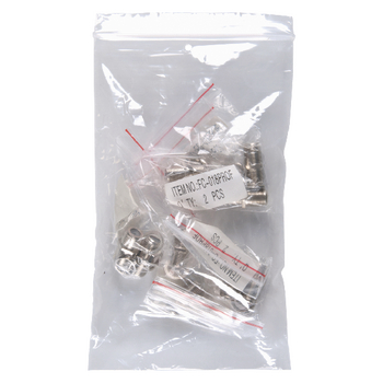 FC-018PROF Coax-adapter f f-connector female - f-connector female zilver Verpakking foto